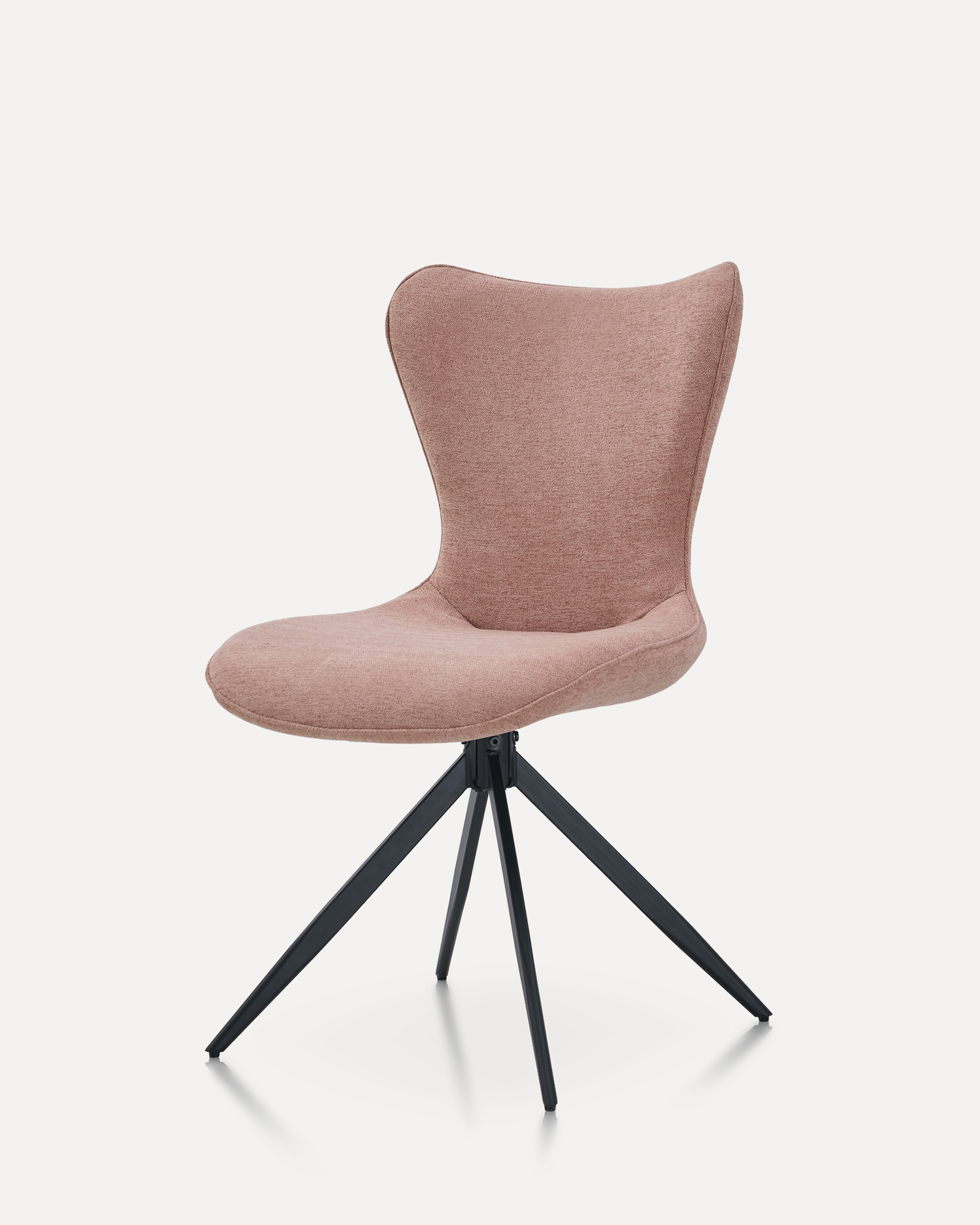 人間工学に基づいた曲線ダイニングチェア