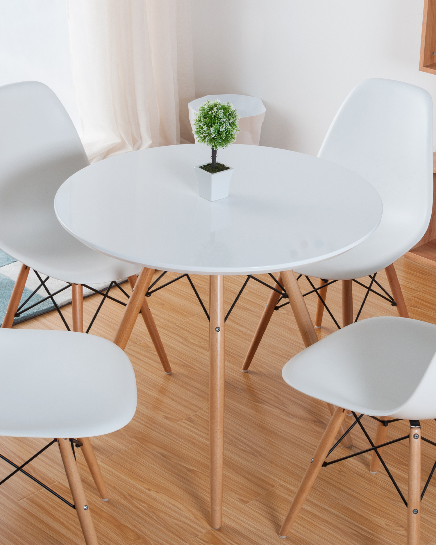 ノルディックラウンドウッドダイニングテーブル ノルディックラウンドウッドダイニングテーブル